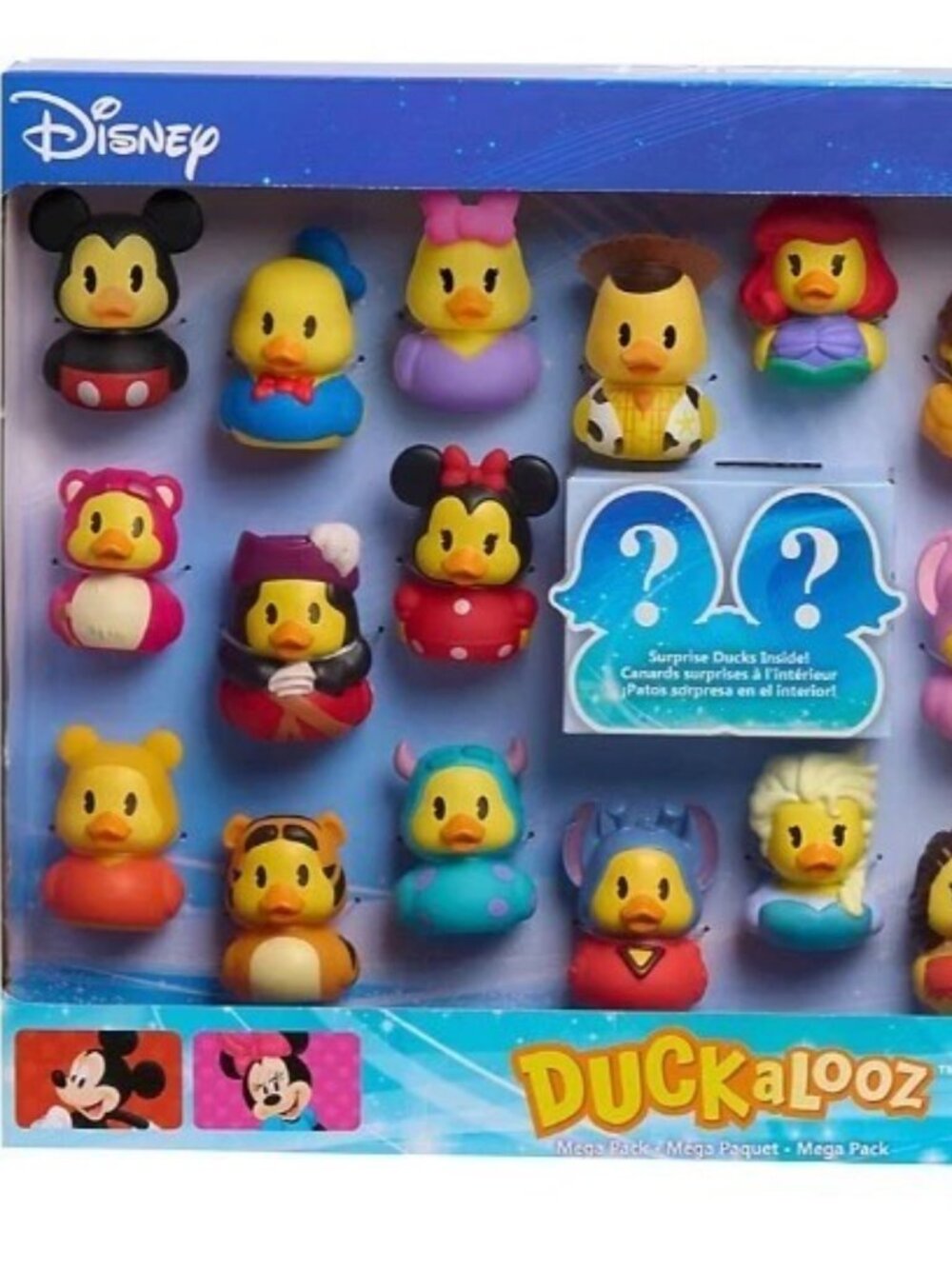 Disney Duckalooz Rubber Duck Mega Pack [24 DUCKS!] "Brand New In Box